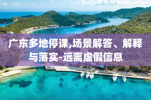 廣東多地停課,場景解答、解釋與落實-遠離虛假信息
