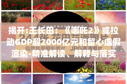 揭開:王長田：《哪吒2》或拉動GDP超2000億元和留心虛假渲染-精準(zhǔn)解讀、解釋與落實