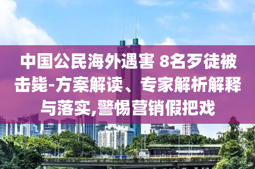 中國公民海外遇害 8名歹徒被擊斃-方案解讀、專家解析解釋與落實,警惕營銷假把戲