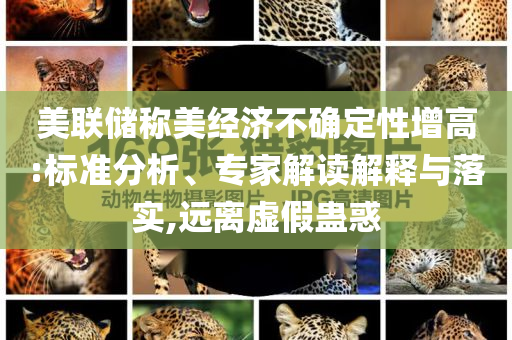 美聯(lián)儲(chǔ)稱(chēng)美經(jīng)濟(jì)不確定性增高:標(biāo)準(zhǔn)分析、專(zhuān)家解讀解釋與落實(shí),遠(yuǎn)離虛假蠱惑