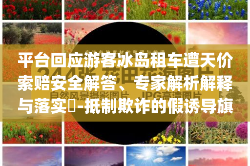 平臺回應(yīng)游客冰島租車遭天價(jià)索賠安全解答、專家解析解釋與落實(shí)?-抵制欺詐的假誘導(dǎo)旗