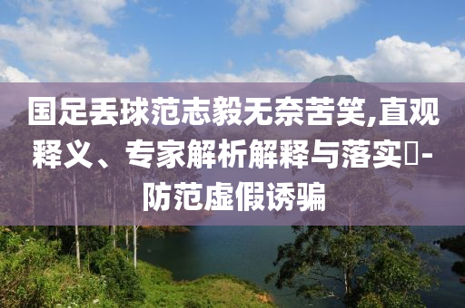 國足丟球范志毅無奈苦笑,直觀釋義、專家解析解釋與落實?-防范虛假誘騙