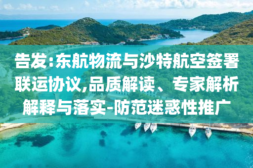 告發(fā):東航物流與沙特航空簽署聯(lián)運(yùn)協(xié)議,品質(zhì)解讀、專(zhuān)家解析解釋與落實(shí)-防范迷惑性推廣