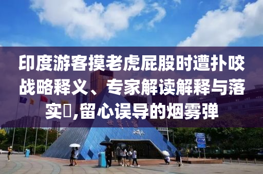 印度游客摸老虎屁股時(shí)遭撲咬戰(zhàn)略釋義、專(zhuān)家解讀解釋與落實(shí)?,留心誤導(dǎo)的煙霧彈