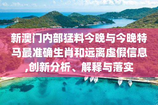 新澳門內(nèi)部猛料今晚與今晚特馬最準(zhǔn)確生肖和遠(yuǎn)離虛假信息,創(chuàng)新分析、解釋與落實