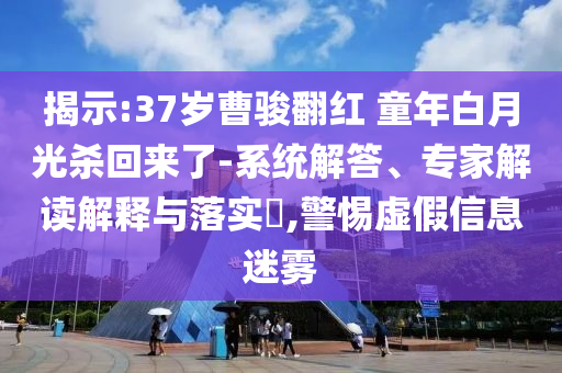 揭示:37歲曹駿翻紅 童年白月光殺回來了-系統(tǒng)解答、專家解讀解釋與落實?,警惕虛假信息迷霧