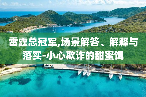 雷霆總冠軍,場景解答、解釋與落實(shí)-小心欺詐的甜蜜餌