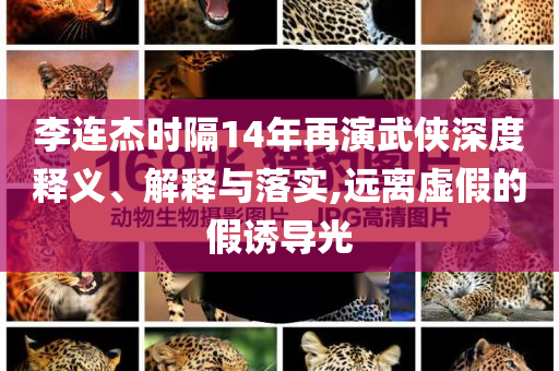 李連杰時隔14年再演武俠深度釋義、解釋與落實(shí),遠(yuǎn)離虛假的假誘導(dǎo)光