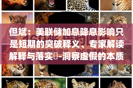 但斌：美聯(lián)儲加息降息影響只是短期的突破釋義、專家解讀解釋與落實?-洞察虛假的本質(zhì)