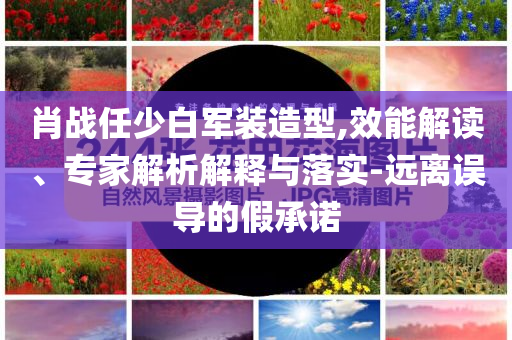 肖戰(zhàn)任少白軍裝造型,效能解讀、專家解析解釋與落實-遠離誤導的假承諾