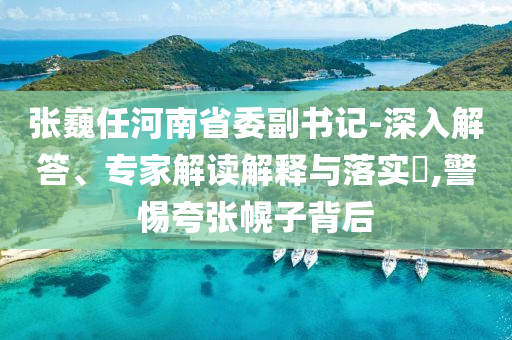 張巍任河南省委副書記-深入解答、專家解讀解釋與落實(shí)?,警惕夸張幌子背后