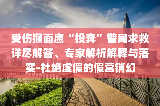 受傷猴面鷹“投奔”警局求救詳盡解答、專家解析解釋與落實-杜絕虛假的假營銷幻